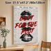 Vintage Newspaper & Lip Art Painting Poster, Bold Motivational Quote Retro Style Poster, Eye-catching Statement Decor Ideal For Bedroom, Living Room_maomaolike.com