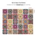10*10cm*90 Pieces Set Waterproof PVC Tile Wall Stickers – Thickened Self-Adhesive Mediterranean Pattern Tiles For Home Decor_maomaolike.com