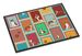 Lots Of Red Boston Terrier Doormat Front Door Mat Indoor Outdoor Rugs For Entryway, Non Slip Washable Low Pile, 24H X 36W_maomaolike.com