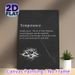 Temperance Themed Painting Poster, Monochrome Minimalist Lotus & Inspirational Text Poster, Thought-provoking Wisdom Decor Ideal For Home Office_maomaolike.com