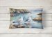 Birds, Birds, Birds Throw Pillow Throw Pillow For Indoor Couch Bed Outdoor Patio Washable, Gulls Scavenging 7518,12Hx16W_maomaolike.com