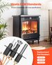 Gas Pilot Assembly, OE 485-510A,4021-736,2103-010 Fireplace Gas Pilot Assembly Kit, Natural Gas Ignition Replacement, Compatible With Quadra-Fire, Heat & Glo, Heatilator Models,Black_maomaolike.com