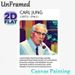 Carl Jung Themed Painting Poster, Vibrant Polygonal Style Portrait Poster, Informative Design With Psychological Theory Introduction, Ideal For Study_maomaolike.com