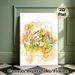 Arabic Calligraphy Painting Poster, Soft Watercolor Warm-toned Calligraphy Poster, Elegant Decorative Art Ideal For Living Room, Study And Bedroom_maomaolike.com