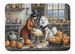 American Eskimo Fall Kitchen Pumpkins Memory Foam Kitchen Mat Machine Washable Anti-Fatigue Mat Cushion Comfort Bath Mat Or Kitchen Rug_maomaolike.com