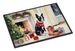 Boston Terrier Cozy Christmas Doormat Front Door Mat Indoor Outdoor Rugs For Entryway, Non Slip Washable Low Pile, 24H X 36W_maomaolike.com
