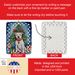 Pit Bull Terrier Christmas Reindeer Porcelain Ornament Christmas Tree Hanging Decorations For Home Christmas Holiday, Rectangle, Gift, Multicolor_maomaolike.com