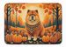 Chow Chow Fall Memory Foam Kitchen Mat Machine Washable Anti-Fatigue Mat Cushion Comfort Bath Mat Or Kitchen Rug_maomaolike.com