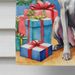 Weimaraner Christmas Reindeer House Flag Large Porch Sleeve Pole Decorative Outside Yard Banner Artwork Wall Hanging, Polyester, House Size, Multicolor_maomaolike.com