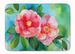 Alabama Camellia In Watercolor Memory Foam Kitchen Mat Machine Washable Anti-Fatigue Mat Cushion Comfort Bath Mat Or Kitchen Rug_maomaolike.com