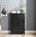 Modern 6 Drawers Dresser 6 Drawers Cabinet,Chest Of Drawers Closet Organizers And Storage Clothes Storage Drawers Cabinet For Living Room, Farmhouse Dresser Organizer White_maomaolike.com