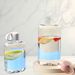 Water Botlte Flat Bpa Free Sport Clear Plastic Crystal Drinks Kettle Notebook Milk Juice Transparent Drinkware Birthday_maomaolike.com