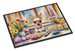 Decorating Easter Chihuahua Doormat Front Door Mat Indoor Outdoor Rugs For Entryway, Non Slip Washable Low Pile, 24H X 36W_maomaolike.com