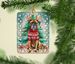 Boxer Christmas Porcelain Ornament Christmas Tree Hanging Decorations For Home Christmas Holiday, Rectangle, Gift, Multicolor_maomaolike.com