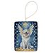 Great Pyrenees My Angel Porcelain Ornament Christmas Tree Hanging Decorations For Home Christmas Holiday, Rectangle, Gift, Multicolor_maomaolike.com
