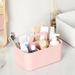 Multiuse Caddy Organizer With Handle - Stackable Plastic Tote Bin - Art Craft Supplies, Office, Desk, Stationery Pen Holder, Kitchen, Utensil, Makeup, Bathroom, Shower, Cleaning, Dorm Organizer - Pink_maomaolike.com