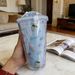 Ice Cream Drinking Bottle-Blue 450ML_maomaolike.com