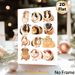 Guinea Pig Themed Painting Poster, Cute Cartoon Stylish Guinea Pigs With Glasses & Ornaments Poster, Lovely Decorative Artwork Suitable For Bedroom_maomaolike.com