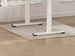 Electric Standing Desk Whole Piece Adjustable Height Desk Home Office Computer Workstation Sit Stand Up Desk (White Frame + Maple Top)_maomaolike.com