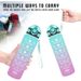 32 Oz Drinking Water Bottle Times To Drink And Straw, Motivational With Carrying Strap, Leakproof BPA & Toxic Free_maomaolike.com