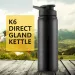 15PCS Portable Stainless Steel Bicycle Straight Drinking Outdoors Sports Travel Kettle Metal Water Bottle_maomaolike.com