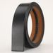 New Men's Genuine Leather Automatic Men Fashion No Buckle Belts High Quality Black Brown Waistband 3.5cm_maomaolike.com