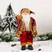 New Decorative Products Standing Santa Claus Christmas Plastic Doll Creative Toy Decoration_maomaolike.com