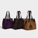 Unique Suede-feel Basket Bucket Bag, 2026 Autumn/winter New Niche Handbag, High-end Crossbody Bag_maomaolike.com