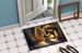 Bloodhound And Santa Claus Doormat Front Door Mat Indoor Outdoor Rugs For Entryway, Non Slip Washable Low Pile, 24H X 36W_maomaolike.com
