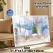 Holy Mosque Themed Painting Poster, Soft Watercolor Style Poster, Serene Depiction Of Iconic Domes And Minarets, Ideal For Home And Prayer Space Decor_maomaolike.com