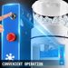 VEVOR 110V Commercial Ice Shaver Crusher 1100LBS/H With 17.6 LBS Hopper, 350W Tabletop Electric Snow Cone Maker 320 RPM Rotate Speed Perfect For Parties Events Snack Bar_maomaolike.com