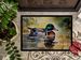 Wood Duck Doormat Front Door Mat Indoor Outdoor Rugs For Entryway, Non Slip Washable Low Pile, 24H X 36W_maomaolike.com