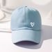 Unisex Hats Printed love baseball caps men's and women's outdoor sunscreen soft top cap_maomaolike.com
