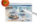Gulls Scavenging Glass Cutting Board Decorative Tempered Glass Kitchen Cutting And Serving Board Large Size Chopping Board_maomaolike.com