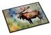 Moose Doormat Front Door Mat Indoor Outdoor Rugs For Entryway, Non Slip Washable Low Pile, 24H X 36W_maomaolike.com