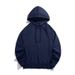 Men's Clothing Factory direct sales heavy 320g pure cotton hooded sweatshirt men and women loose tops drop shoulder pullover casual hoodie trend_maomaolike.com
