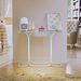 Console Table Narrow Sofa Table With Stable Metal Legs Entrance Table Home Decor Behind The Couch Table Modern Foyer Table For Living Room, Entryway, Hallway, White_maomaolike.com