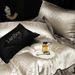 1 Light Luxury Style Jacquard Four-Piece Set High-End 100S Long-Staple Cotton Wide Edge Duvet Cover Sheet For Bed Use_maomaolike.com