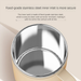 Stainless Steel Mug With Lid Student Double-layer Insulation Office Worker Drinking Tea Coffee Cup_maomaolike.com