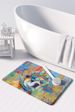 Akita Hippie Dawg Memory Foam Kitchen Mat Machine Washable Anti-Fatigue Mat Cushion Comfort Bath Mat Or Kitchen Rug_maomaolike.com