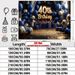 40th Birthday Party Banner - 2D Flat Polyester Backdrop With Glowing Lights Design, Wall Hanging Photo Props, Party Decor_maomaolike.com