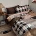 Wholesale French Vintage Style Melard Retro All-Cotton 4-Piece Patchwork Plaid Homestay Apartment Pure Cotton Four-Piece Set_maomaolike.com