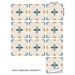 3set Of 30pcs Moroccan Pattern Peel And Stick Tile Stickers – Waterproof Self-Adhesive Wall & Floor Decals For Bathroom, Kitchen & Backsplash Decor_maomaolike.com