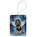 Black And Tan Coonhound My Angel Porcelain Ornament Christmas Tree Hanging Decorations For Home Christmas Holiday, Rectangle, Gift, Multicolor_maomaolike.com