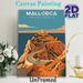Mallorca Faro De Formentor Travel Painting Poster, Vintage Flat-style Coastal Lighthouse & Winding Road With Cyclist Poster, Charming Travel-themed_maomaolike.com