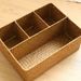 Woven Box Multi-Compartment Classification Miscellaneous Bedroom Desktop Cosmetics Multi-Functional Storage Basket_maomaolike.com