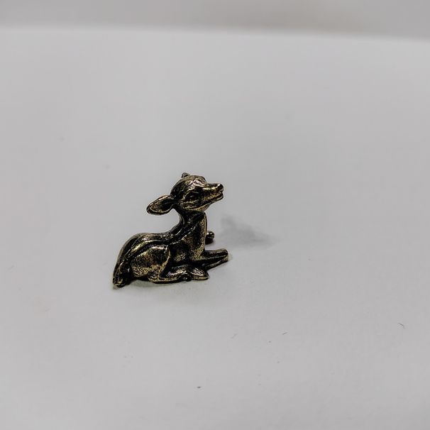 New Micro Landscape Plum Blossom Deer Landscaping Forest Decoration Creative Gardening Metal Small Ornaments Crafts_maomaolike.com