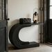 Stylish Hallway Table,Console Table,C-Shaped Accent Table_maomaolike.com