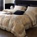 Luxury High-End 100S Satin Tencel Four-Piece Set Lyocell Ice Silk Cool Feel Naked Sleep Duvet Cover Bed Sheet Bedding_maomaolike.com
