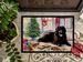 Newfoundland Christmas Cookies Doormat Front Door Mat Indoor Outdoor Rugs For Entryway, Non Slip Washable Low Pile, 24H X 36W_maomaolike.com